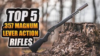 TOP 5 best 357 Magnum Lever Action Rifles  Madman Review [upl. by Rehc]