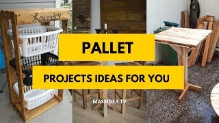 50 Awesome Pallet Projects Ideas You Can Make It [upl. by Ariaes859]