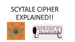 SCYTALE CIPHER EXPLAINED [upl. by Aelat]