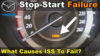 istop Warning Light On In Mazda  How To DIY Fix  Step By Step Instructions [upl. by Eneleahcim]