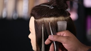 3 Most Popular Hair Extension Methods [upl. by Eniagrom]