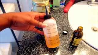 The Perfect Oil Mixture for HAIR GROWTH  Simply Subrena [upl. by Enihpad]