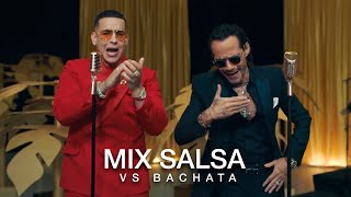 MIX SALSA Y BACHATA DADDY YANKEE MARC ANTONY PRINCE ROYCE ROMEO SANTOS AVENTURA [upl. by Atelokin]