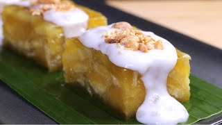 BÁNH CHUỐI HẤP  Steamed Banana Cake  Thật Ngon và Đơn Giản  Bếp Nhà Diễm [upl. by Yerfej]