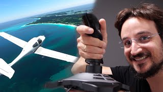 Logitech Extreme 3D PRO with Flight Simulator 2020 Review [upl. by Yarised]