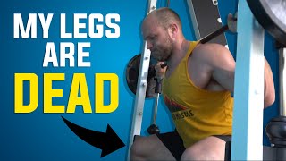 Smith Machine Hypertrophy Leg Workout [upl. by Petty529]