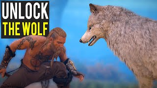 Assassins Creed Valhalla  SECRET Wolf Companion UNLOCK Guide [upl. by Dwight547]