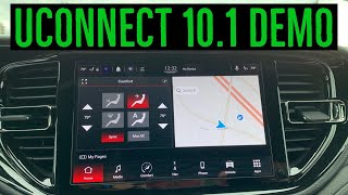 UCONNECT 5 101 inch screen FULL WALKTHROUGH ONE BIG FLAW [upl. by Anaer]