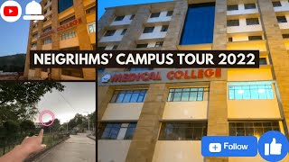 NEIGRIHMS Shillong  MBBS  BSc Nursing Campus tour [upl. by Avah796]