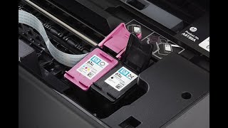 HP Envy 5030 5032 5034 Ink Cartridge Install ChangeReplace  Setup quick video [upl. by Mcafee]