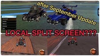 HOW TO Play Split Screen Local Coop in Rocket League since the September update ON PC [upl. by Atem]