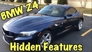 Top 5 Useful BMW Z4 Hidden Features [upl. by Akirre]