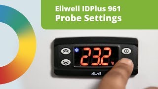 Probe Settings Eliwell IDPlus 961 Digital Controller [upl. by Lezah70]