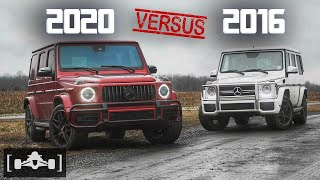 NEW 2020 Mercedes AMG G63 vs OLD 2016 G63 AMG  Worth the Upgrade [upl. by Kylila]