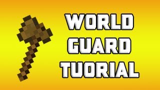 Minecraft WorldGuard Tutorial  Protect Regions Disable PvP and More [upl. by Eitsirc518]