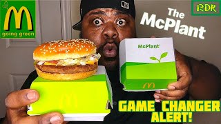 McDonalds McPLANT BURGER🌱🍔 [upl. by Naaman]