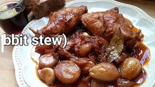 Rabbit Stew  Stifado [upl. by Ostraw408]