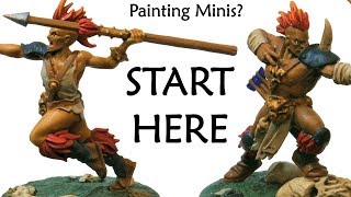 FUNDAMENTALS A Complete Guide to Painting Minis [upl. by Nauqas]