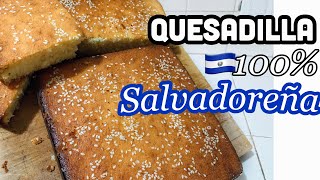 QUESADILLA SALVADOREÑA suave esponjosa artesanal [upl. by Nishi]