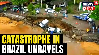 Brazil Floods 2023 News  Heavy Rains And Landslides Leave Many Dead In Brazil Brazil News  News18 [upl. by Fidelis953]