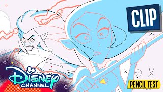 From Animatic to Animation  The Owl House  Disney Channel [upl. by Anivel]