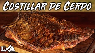 Costillar de Cerdo Entero a la Parrilla  Cerveza Artesanal  Receta de Locos X el Asado [upl. by Ecilahs]