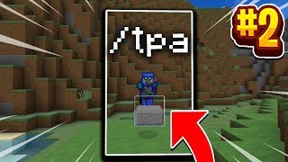 INSANE TELEPORT TRAP tpa trapping  Minecraft Factions 2 [upl. by Knah]