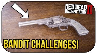 Red Dead Redemption 2 BANDIT CHALLENGES 110 BEST METHODS [upl. by Ahseena]