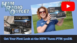 Get Your First Look at the NEW Yaesu FTM300DR [upl. by Jenda]