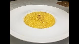 Risotto allo Zafferano  Chef Stefano Barbato [upl. by Sherilyn]