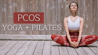 YOGA  PILATES for PCOS Hormonal Imbalances amp Irregular Periods  Part 3 [upl. by Homer]