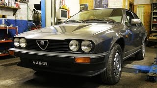 Alfa Romeo Alfetta GTV6 25  Davide Cironi Drive Experience [upl. by Hansel544]