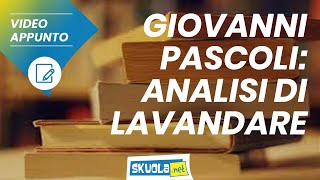 Giovanni Pascoli analisi di Lavandare [upl. by Ilujna]