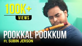 Pookal pookum  Madrasapattinam Flute cover version 4K  Subin Jerson [upl. by Mita]