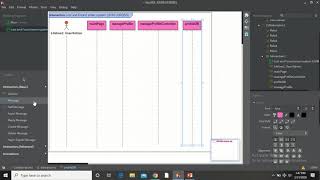 Sequences Diagram using StarUML for Beginner [upl. by Nemad]