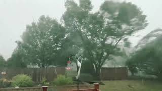 CATEGORY 2 Hurricane in CEDAR RAPIDS IOWA Derecho [upl. by Rimaa111]