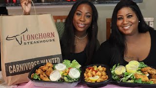 LongHorn Steakhouse Mukbang [upl. by Colleen]