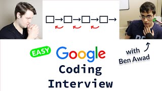 Easy Google Coding Interview With Ben Awad [upl. by Marvella]