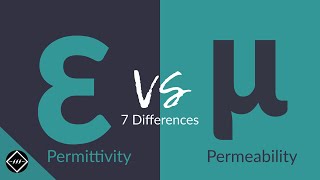 Permittivity vs Permeability  The 7 Differences [upl. by Nitsugua]