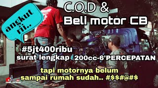 Beli motor Honda cb pulangnya belum sampai rumah motornya malah [upl. by Ylrac30]