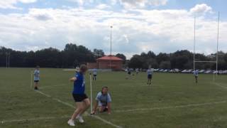 Willenhall pupils playing rounders 2014 [upl. by Vallery26]