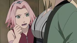 Sakura touch the chest of Tsunade [upl. by Ilehs]