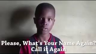 Little African Kid Has The Longest Name Ever [upl. by Morrill]