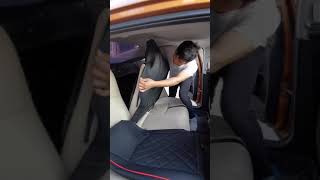 Honda CIVIC seat cover installation video [upl. by Yeldarb]