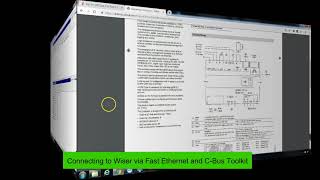 CBus Wiser Connection via USB and Ethernet using CBus Toolkit [upl. by Atsyrt942]