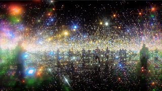 YAYOI KUSAMA  INFINITY MIRRORED ROOM [upl. by Nomzzaj]