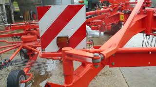 2009 Kuhn GA 6501 Twin Rotor Rake [upl. by Akfir]