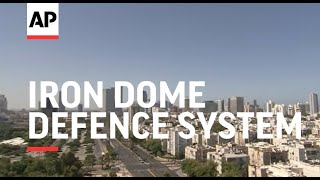 Air raid sirens wail as Iron Dome defence system intercepts rockets [upl. by Charron822]