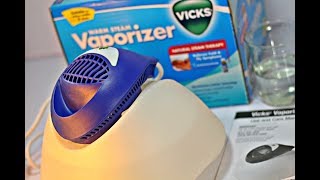 How to use Vicks Warm Steam Vaporizer [upl. by Desirae]