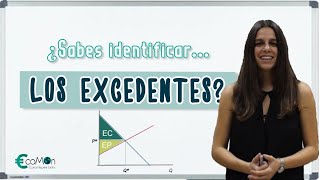 ¿Cómo se calculan los excedentes del consumidor y del productor [upl. by Lynus]